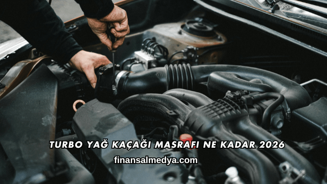 Turbo Yağ Kaçağı Masrafı Ne Kadar 2026