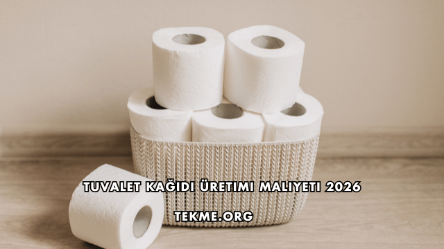 Tuvalet Kağıdı Üretimi Maliyeti 2026