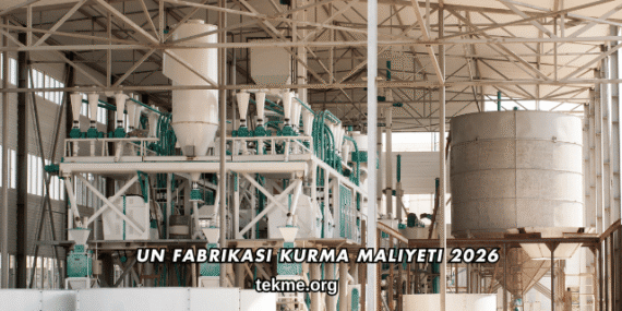 Un Fabrikası Kurma Maliyeti 2026
