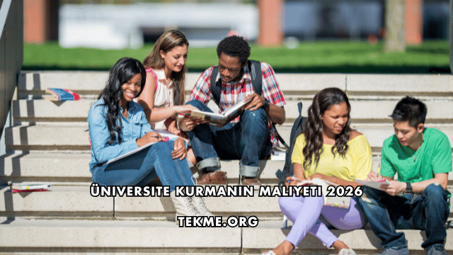 Üniversite Kurmanın Maliyeti 2026