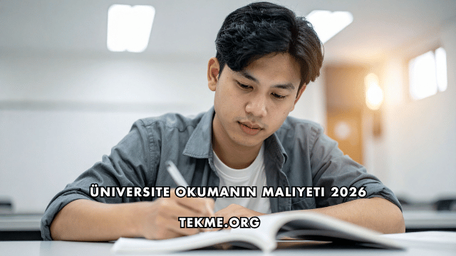 Üniversite Okumanın Maliyeti 2026