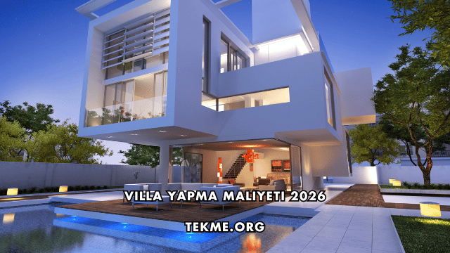 Villa Yapma Maliyeti 2026