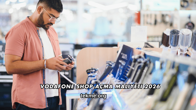Vodafone Shop Açma Maliyeti 2026