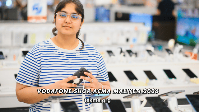 Vodafone Shop Açma Maliyeti 2026