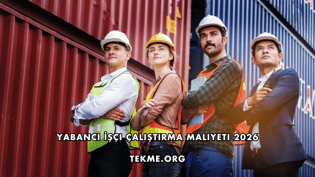 Yabancı İşçi Çalıştırma Maliyeti 2026