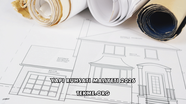 Yapı Ruhsatı Maliyeti 2026