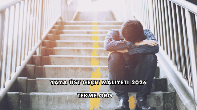 Yaya Üst Geçit Maliyeti 2026
