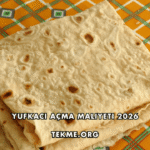 Yufkacı Açma Maliyeti 2026