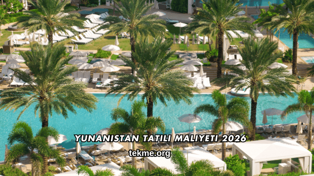 Yunanistan Tatili Maliyeti 2026