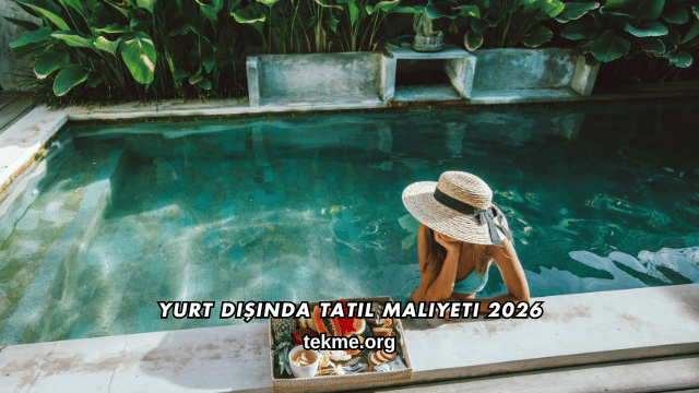 Yurt Dışında Tatil Maliyeti 2026