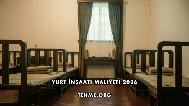 Yurt İnşaatı Maliyeti 2026