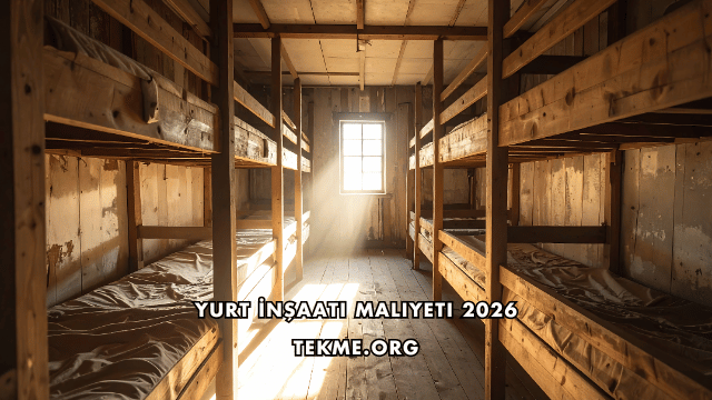 Yurt İnşaatı Maliyeti 2026