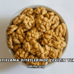 Zayıflama Diyetlerinde Cevizin Yeri